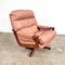 Mid Century Tessa T21 Swivel Chair With Footstool