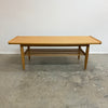 Tony Parker Lip End Oak Coffee Table - Restored