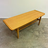 Tony Parker Lip End Oak Coffee Table - Restored