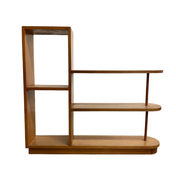 Mid Century 2 Tier Stepped Book Display Shelf*