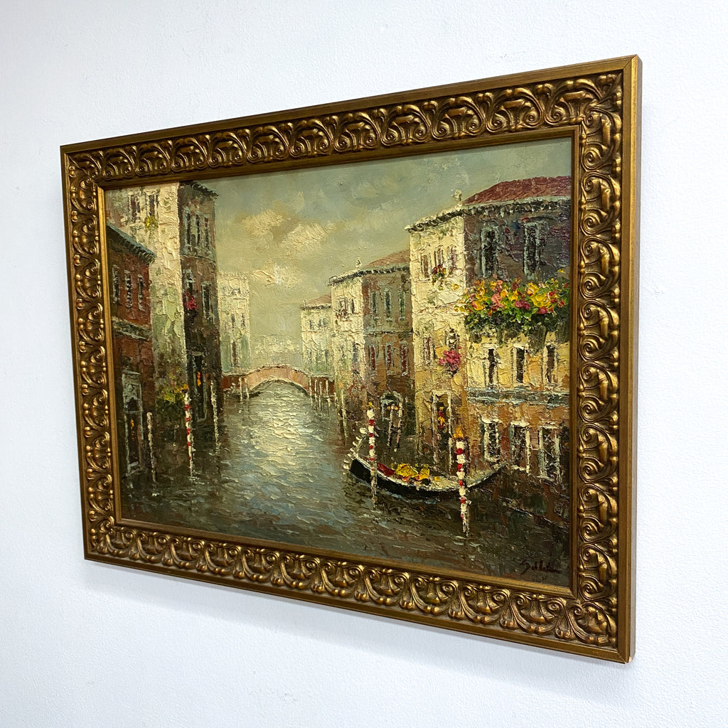 Venice Oil On Canvas Painting