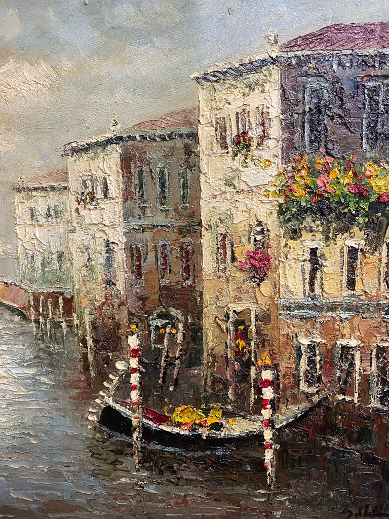 Venice Oil On Canvas Painting