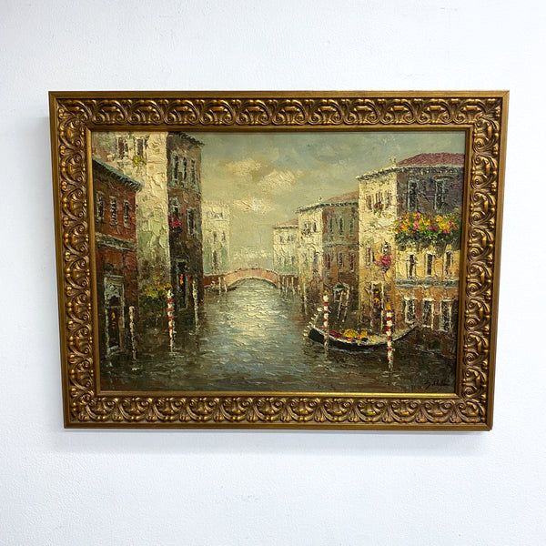 Venice Oil On Canvas Painting