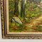 Very Large Mid Century Autumn Landscape Painting