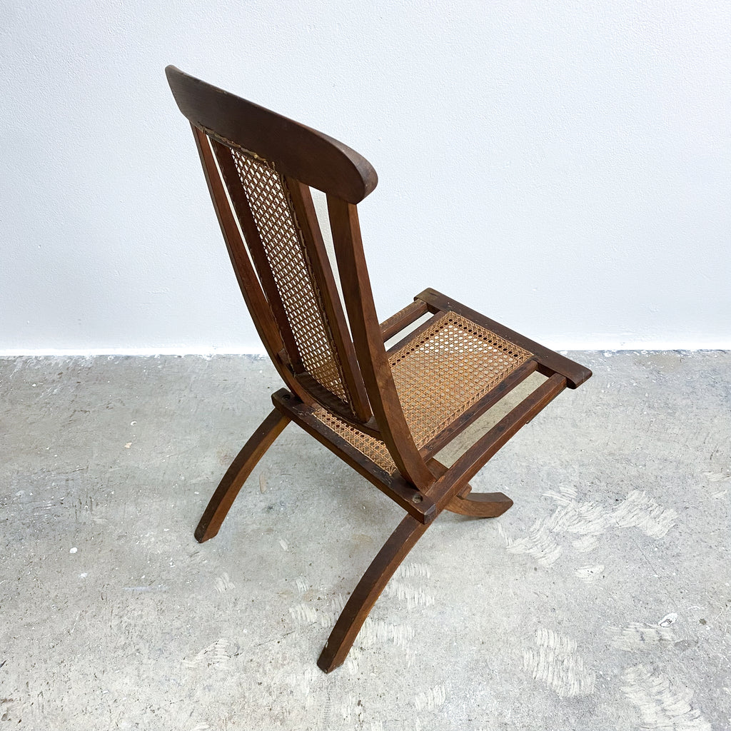 Victorian Folding Carriage or Campaign Chair