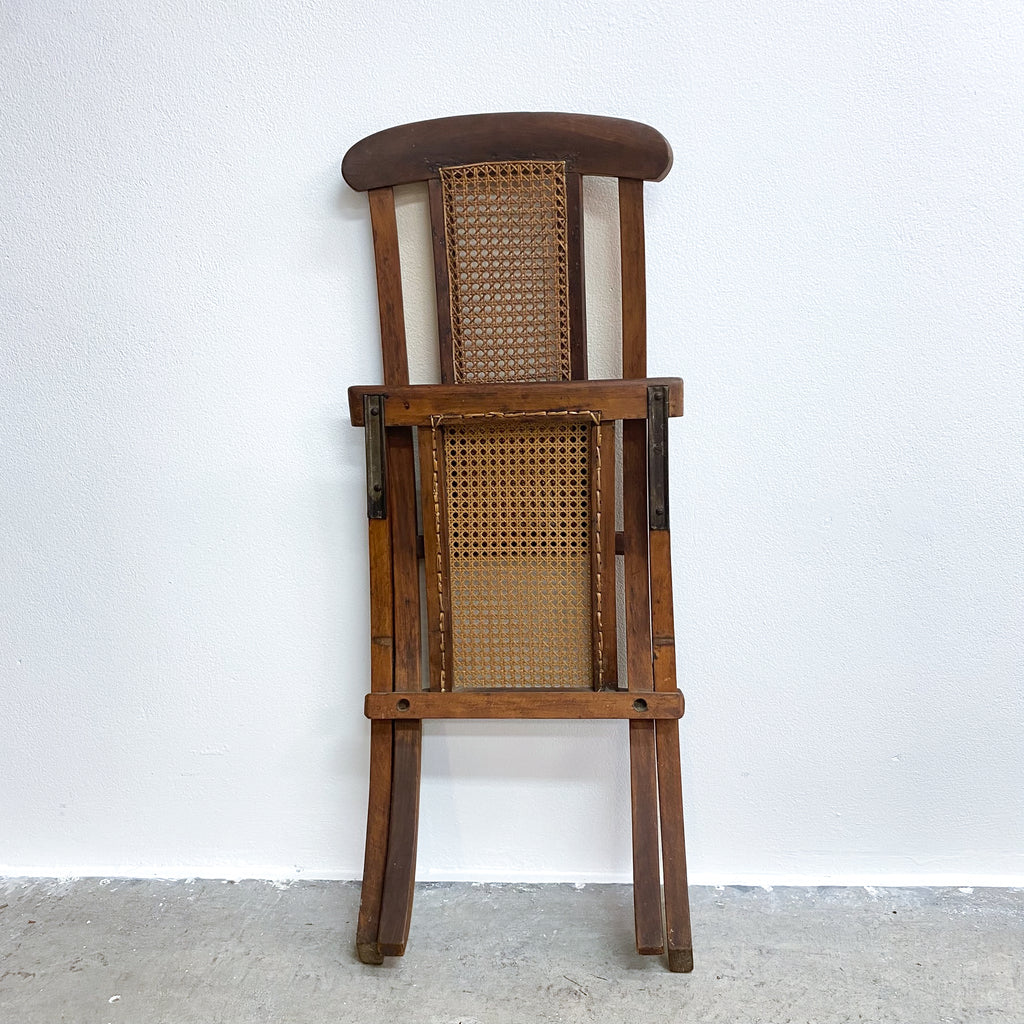 Victorian Folding Carriage or Campaign Chair