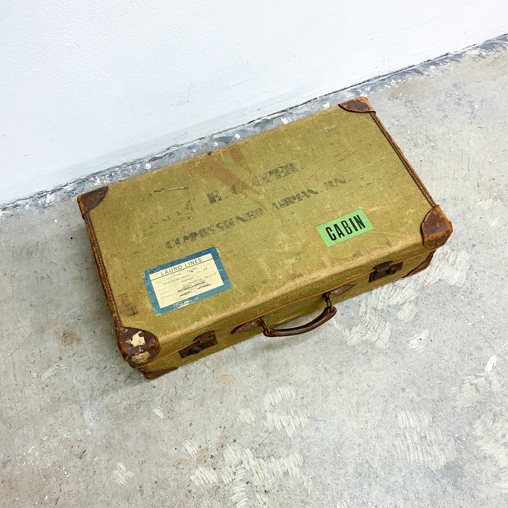 Vietnam/Korean War Era Air Commodore Coopers' Airman Suitcase