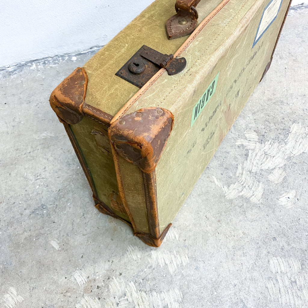 Vietnam/Korean War Era Air Commodore Coopers' Airman Suitcase