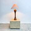 Vintage 1930-40s Turned Wood Table Lamp