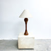 Vintage 1930-40s Turned Wood Table Lamp