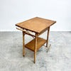 Vintage 40s 50s Cane Drinks Trolley