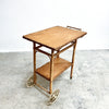 Vintage 40s 50s Cane Drinks Trolley