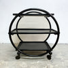 Vintage Art Deco Cocktail Drinks Trolley Bar Cart