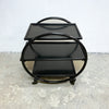 Vintage Art Deco Cocktail Drinks Trolley Bar Cart