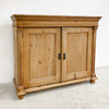 Vintage Baltic Pine 2 Door Sideboard Cabinet