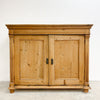 Vintage Baltic Pine 2 Door Sideboard Cabinet