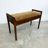 Vintage Brazilian Rosewood Piano Stool