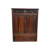 Vintage Chinese Rosewood Altar Or Shrine Cabinet