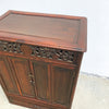 Vintage Chinese Rosewood Altar Or Shrine Cabinet