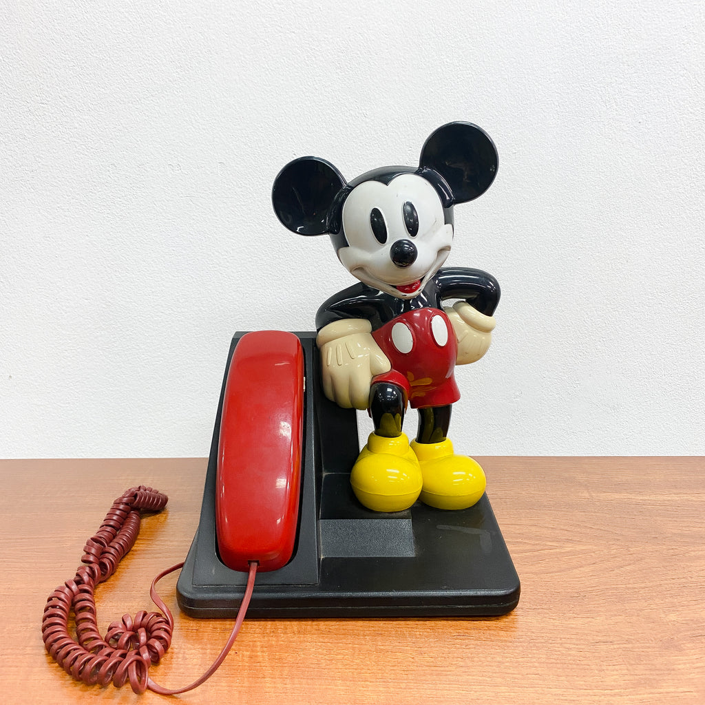 Vintage Disney Mickey Desk Phone