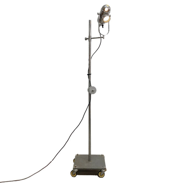 Vintage Ex-Medical Bullseye Floor Lamp