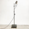 Vintage Ex-Medical Bullseye Floor Lamp
