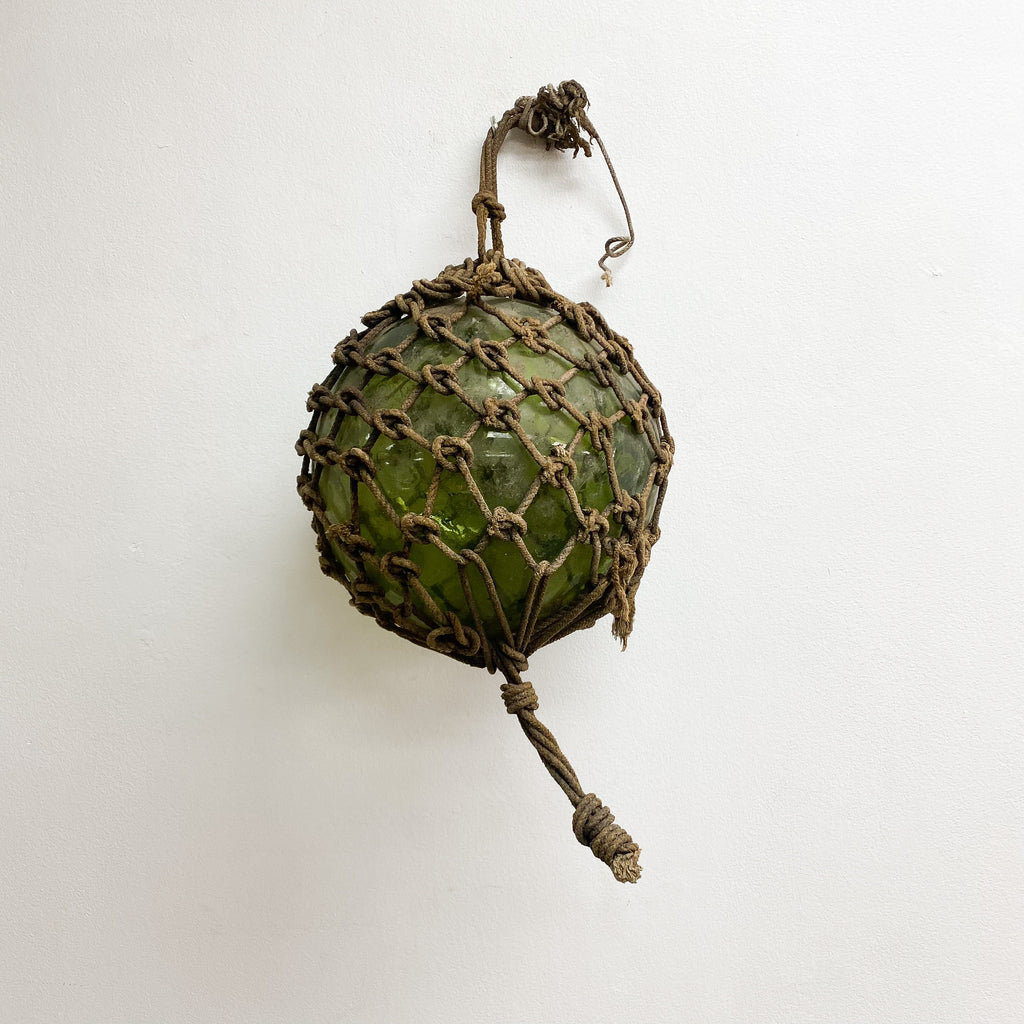 Vintage Glass Fishing Float Buoys - 2x available