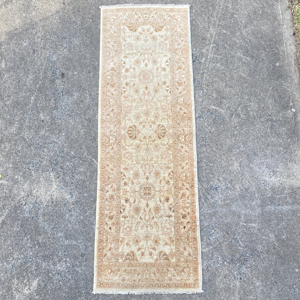 Vintage Hand Knotted Wool Rug
