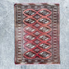 Vintage Hand Knotted Wool Rug