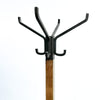 Vintage Industrial Solid Oak Hat Rack And Coat Stand