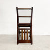 Vintage Mahogany Metamorphic Library Step Chair