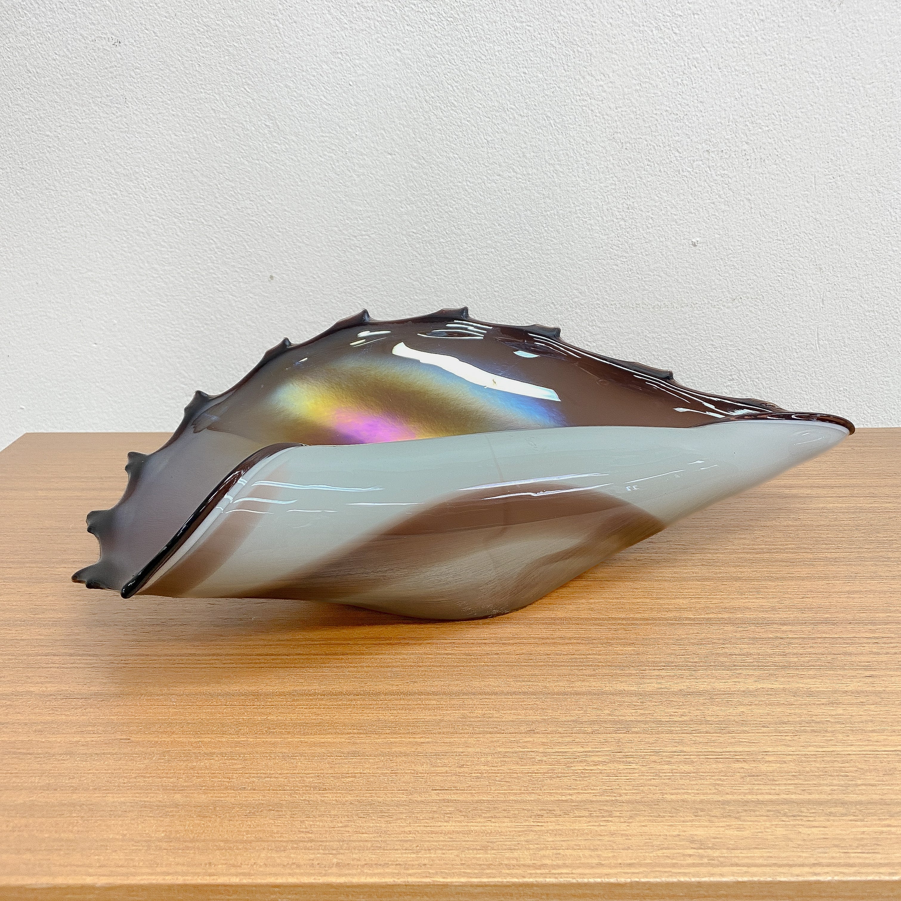 Large Vintage Murano Art Glass Shell Shape Bowl– The Design Ark
