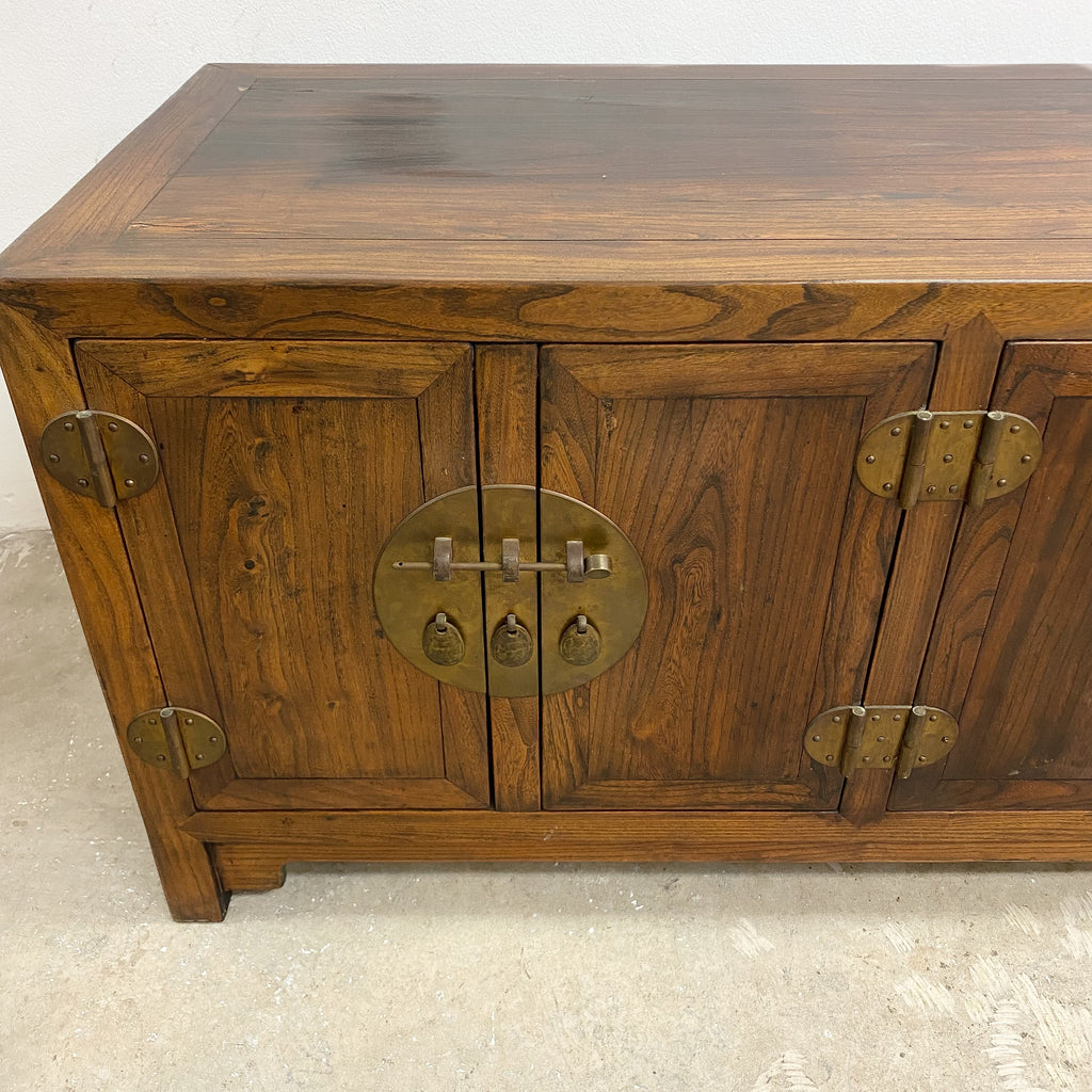 Vintage Oriental Low Sideboard