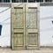 Vintage Pair Of Carved Baltic Pine Egyptian French Doors