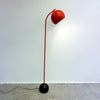 Vintage Post Modern Ball Floor Lamp With Marble Base