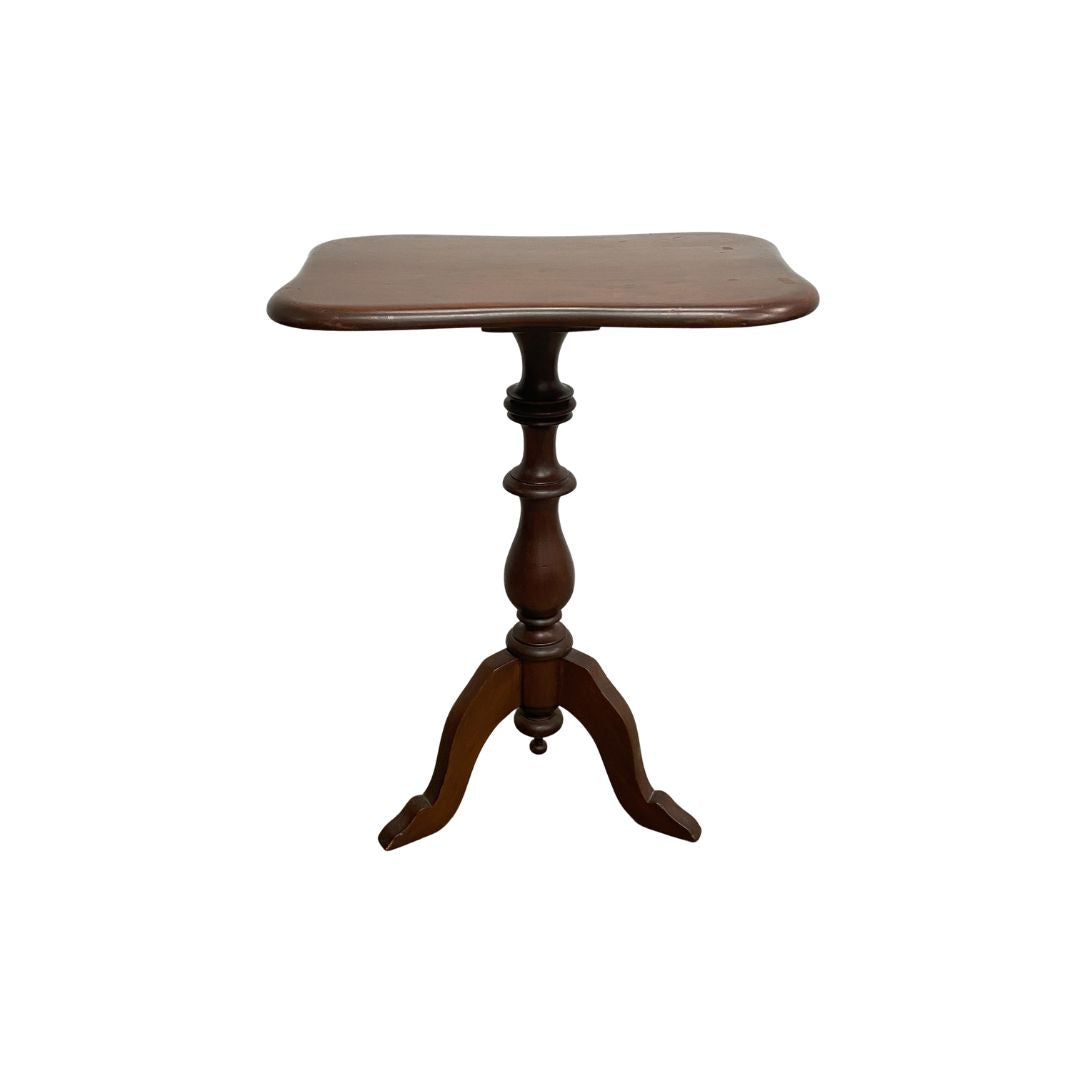 Vintage Rectangular Pine Wine or Side Table c1930's