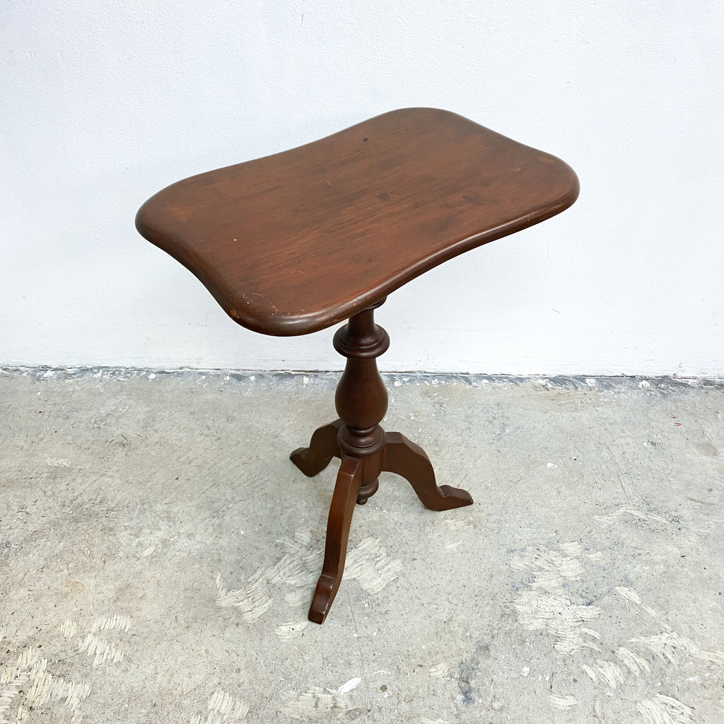 Vintage Rectangular Pine Wine or Side Table c1930's