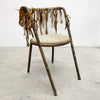 Vintage Rustic Leather Armchair 