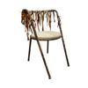 Vintage Rustic Leather Armchair 