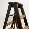 Vintage Rustic Industrial A Frame Library Ladder