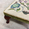 Vintage Tapestry Upholstered Footstool