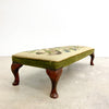 Vintage Tapestry Upholstered Footstool