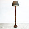 Vintage Turned Wooden Floor Lamp