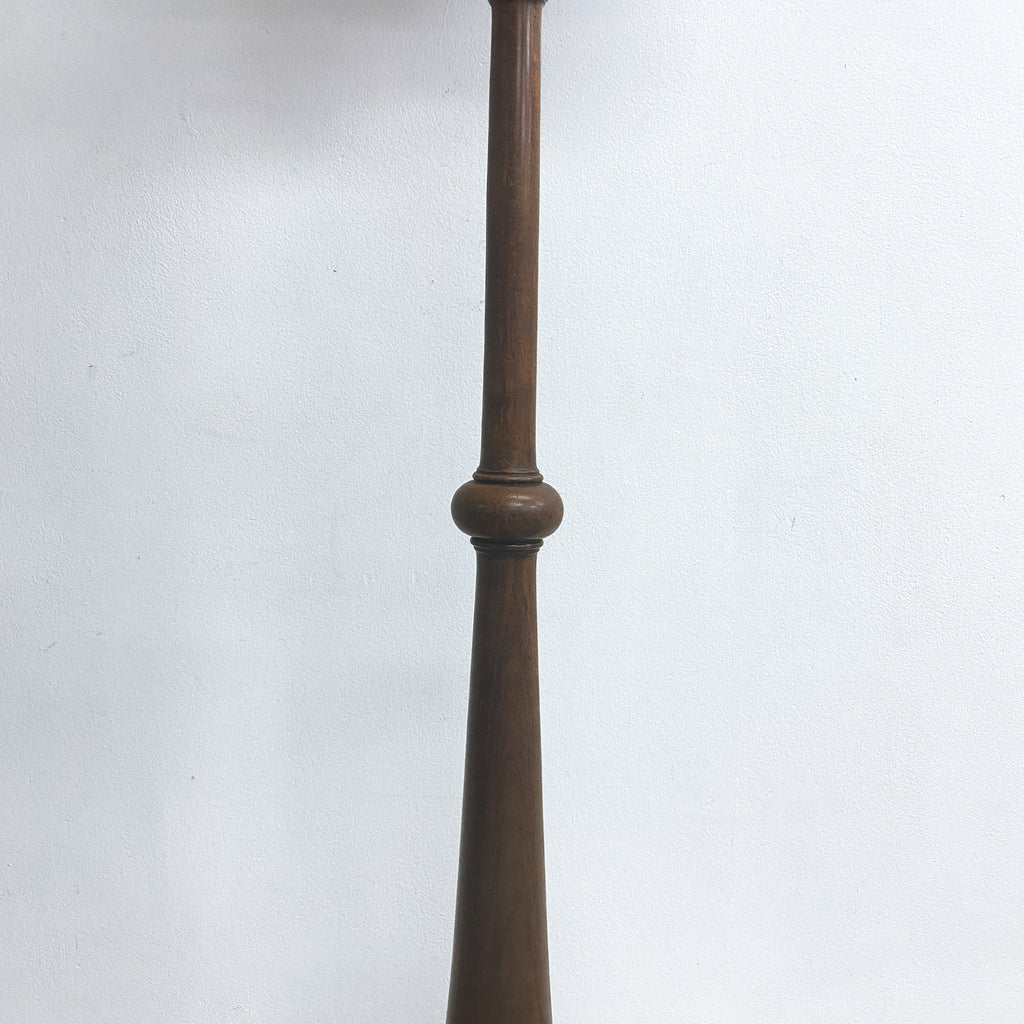 Vintage Turned Wooden Lamp Base