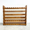 Vintage Wooden Wine Bottle Rack