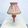 Vintage 1960s Murano Art Glass Pink Table Lamp