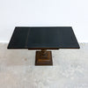 Vintage Drexel Expanding Side Table With Barley Twist Pedestal Base