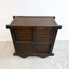 Vintage Japanese Merchants Chest On Wheels