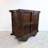 Vintage Japanese Merchants Chest On Wheels