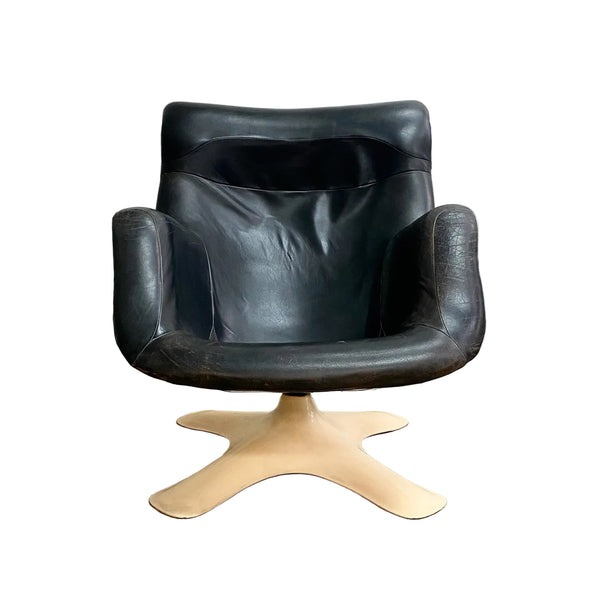 Vintage Karuselli Lounge Chair by Yrjö Kukkapuro for Haimi, Finland C1960's (12)